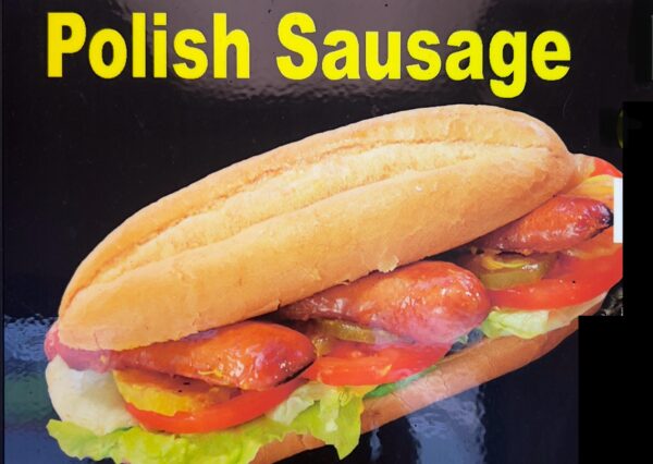 Polish Sausage Sandwich