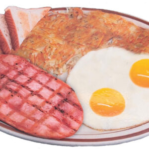 Ham and Eggs Breakfast