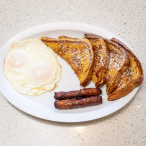 French Toast and Eggs